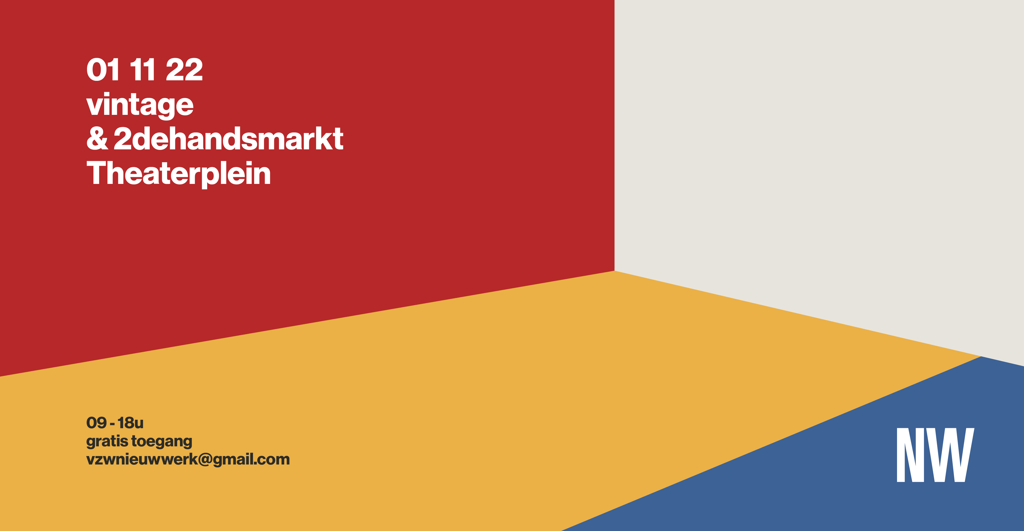 01.11 Vintage & tweedehandsmarkt Theaterplein