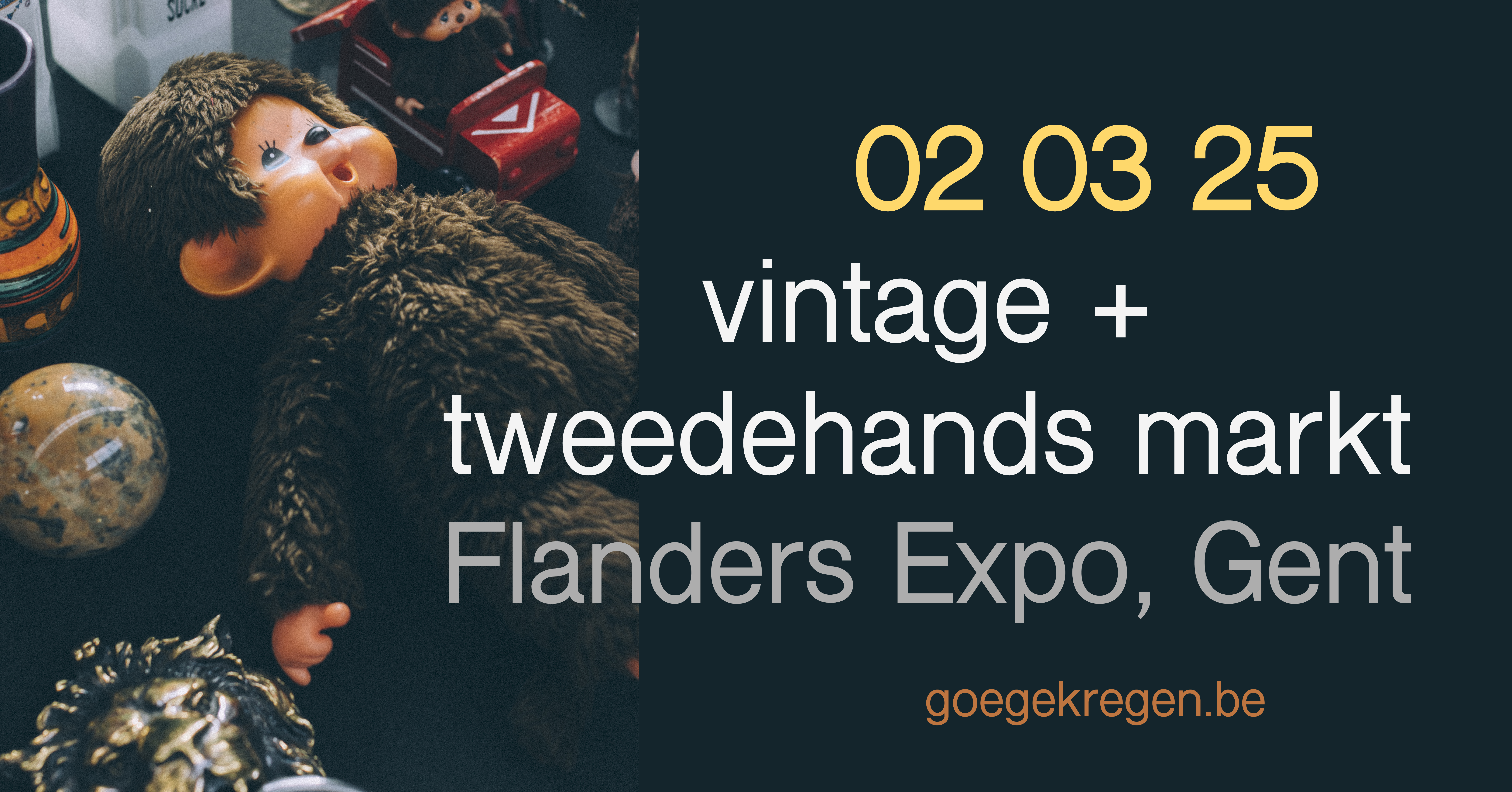 02.03 Vintage + tweedehandsmarkt in Flanders Expo Gent