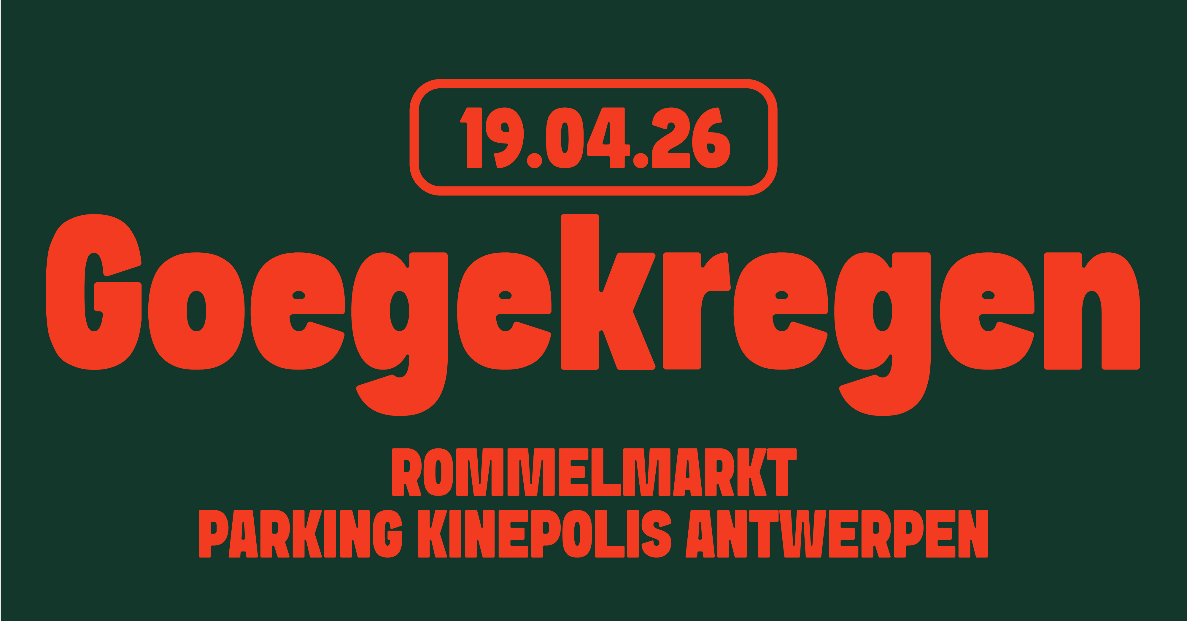 19.04 Rommelmarkt Kinepolis Antwerpen