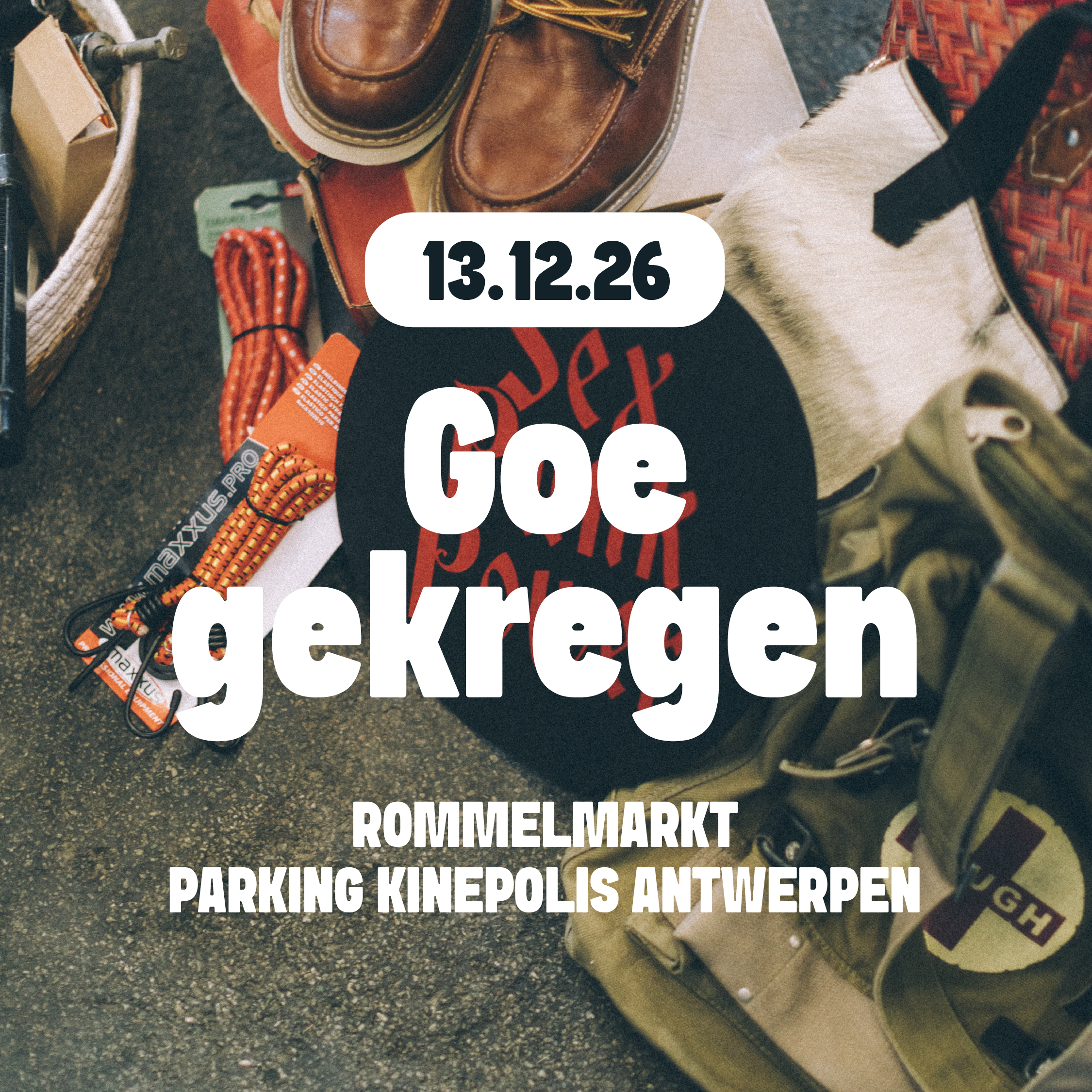 13.12   Rommelmarkt indoor parking Kinepolis Antwerpen
